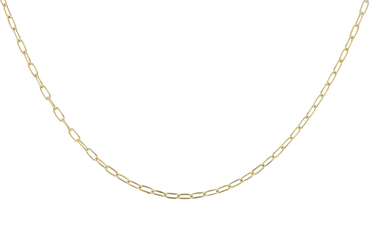 A300-96713: PAPERCLIP SM (22IN, 2.40MM, 14KT, LOBSTER CLASP)