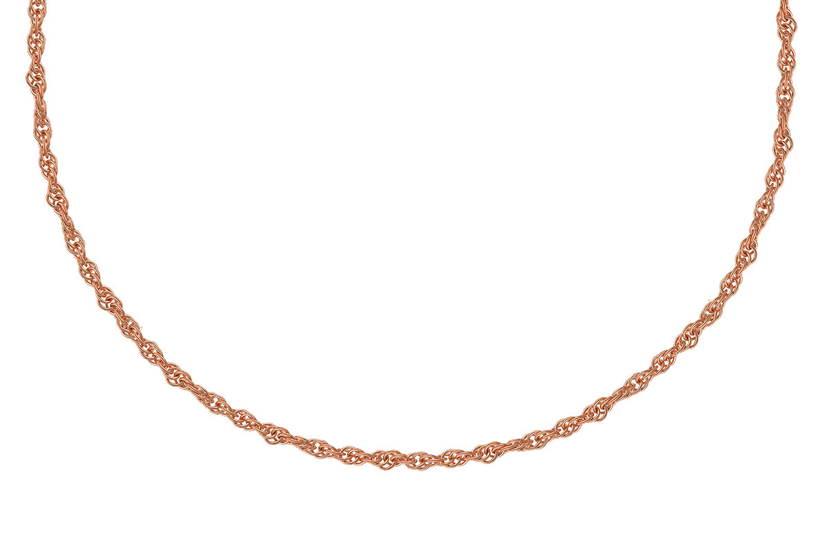 A300-96722: ROPE CHAIN (8IN, 1.5MM, 14KT, LOBSTER CLASP)