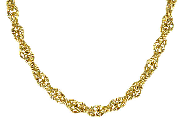 A300-96722: ROPE CHAIN (8", 1.5MM, 14KT, LOBSTER CLASP)