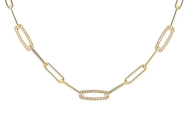 B300-91268: NECKLACE .75 TW (17 INCHES)