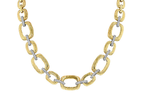 G033-63985: NECKLACE .48 TW (17 INCHES)