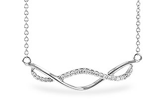 G300-08494: NECKLACE .14 TW