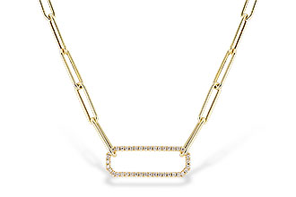 K300-91267: NECKLACE .50 TW (17 INCHES)