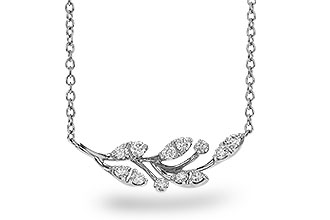 L301-84821: NECKLACE .32 TW (18")