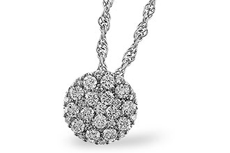 M301-84821: NECKLACE .25 TW